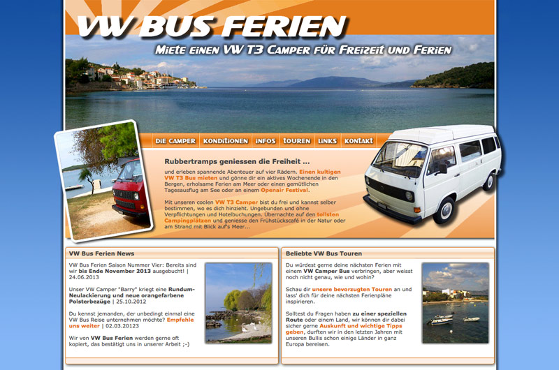 VW Bus Ferien