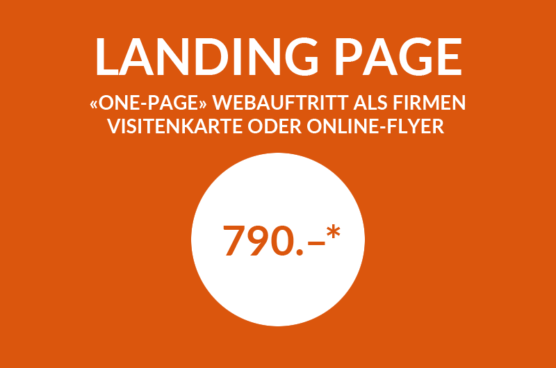 Kombiangebot LANDINGPAGE